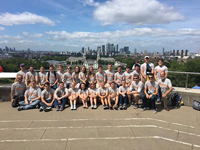 Engineering Students Visit Greenwich