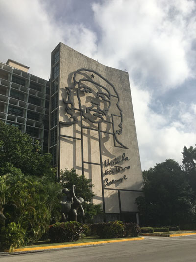 Monument to Che Guevara in Cuba