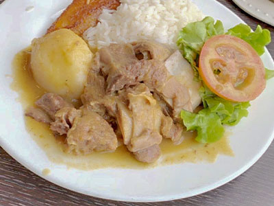 Lunch at Biloxi in Ecuador