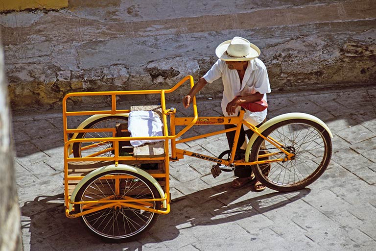 Bike Carriage in Mexico