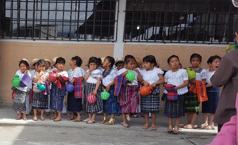 Children at a Guatemalan School