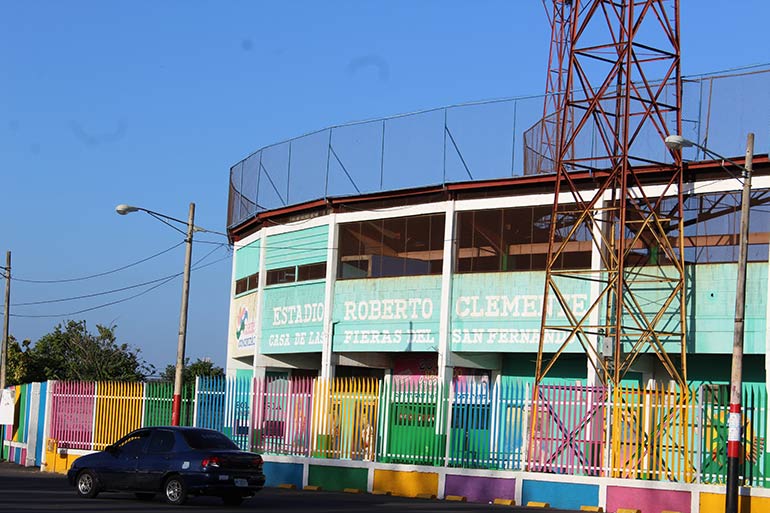 Roberto Clemente Stadium in Masaya