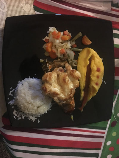 Cuban Meal of Lobster