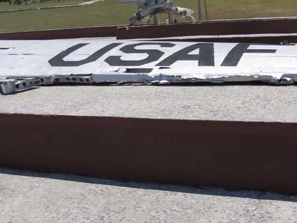 Recovered Plane Wing