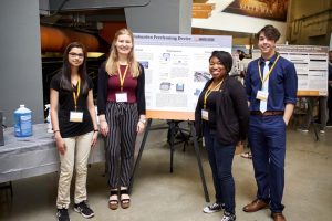 Team members designed a device for cleaning “bioburden” from orthopedic tools, for use in operating rooms.