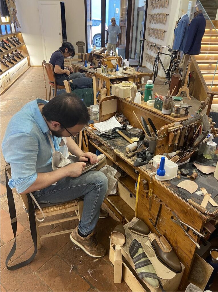Shoemaker in Rome, Italy