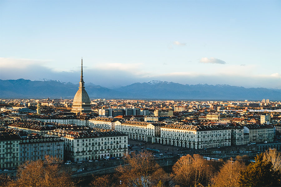 Skyline of Torino
