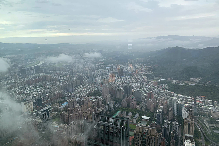 View from Taipei 101