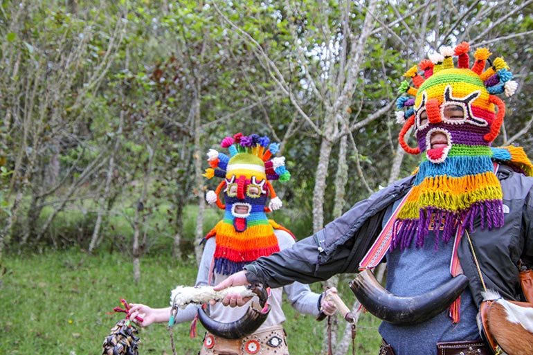 Samantha Jurek and Phillip Chu Prepare for Raymi Reenactment in Ecuador