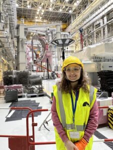 Livia Casali on sigte at ITER