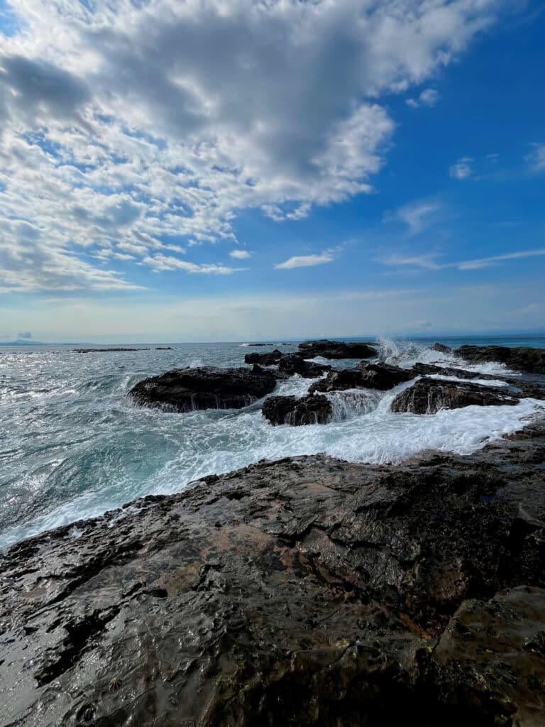 the beach at Costa Rica
