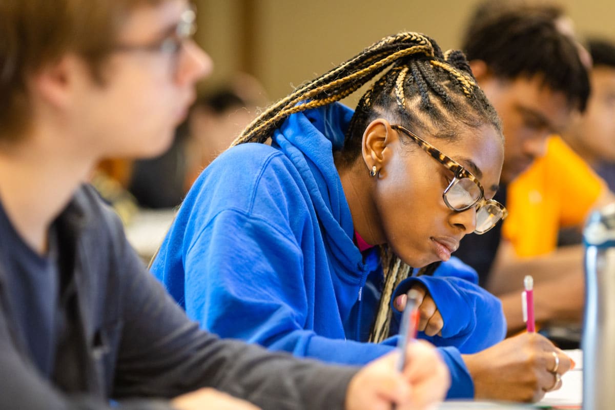 Student participating in the SEA program