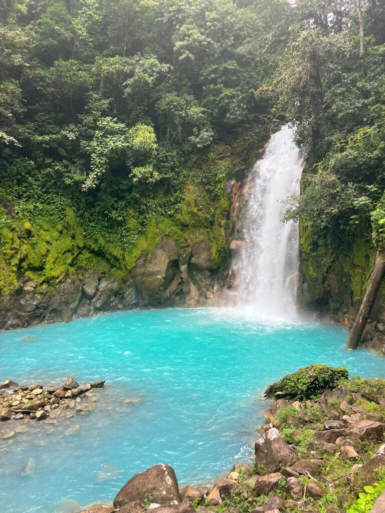 waterfall in Costa Rica