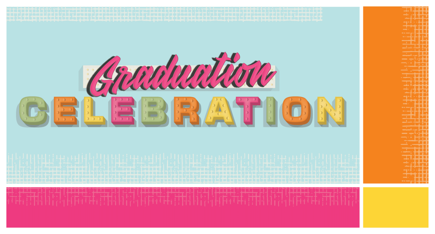 graduation celebration graphic