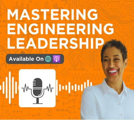 Mastering Engineering leadership Podcast graphic